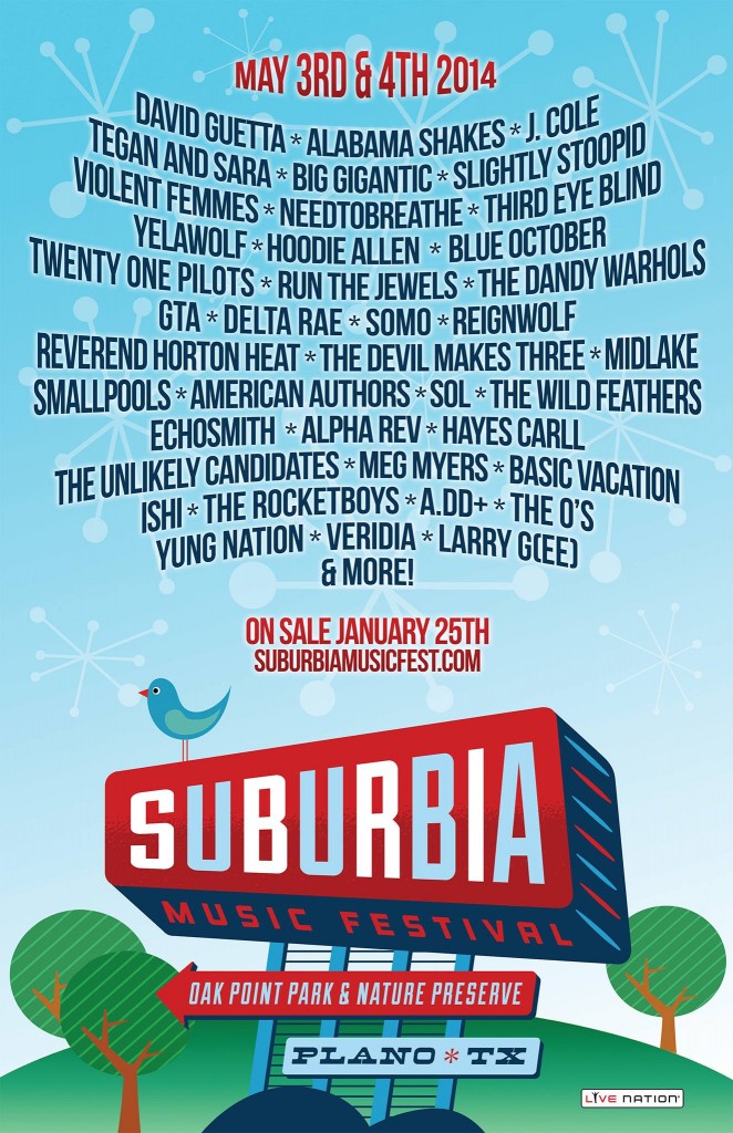 Suburbia Music Festival 2014