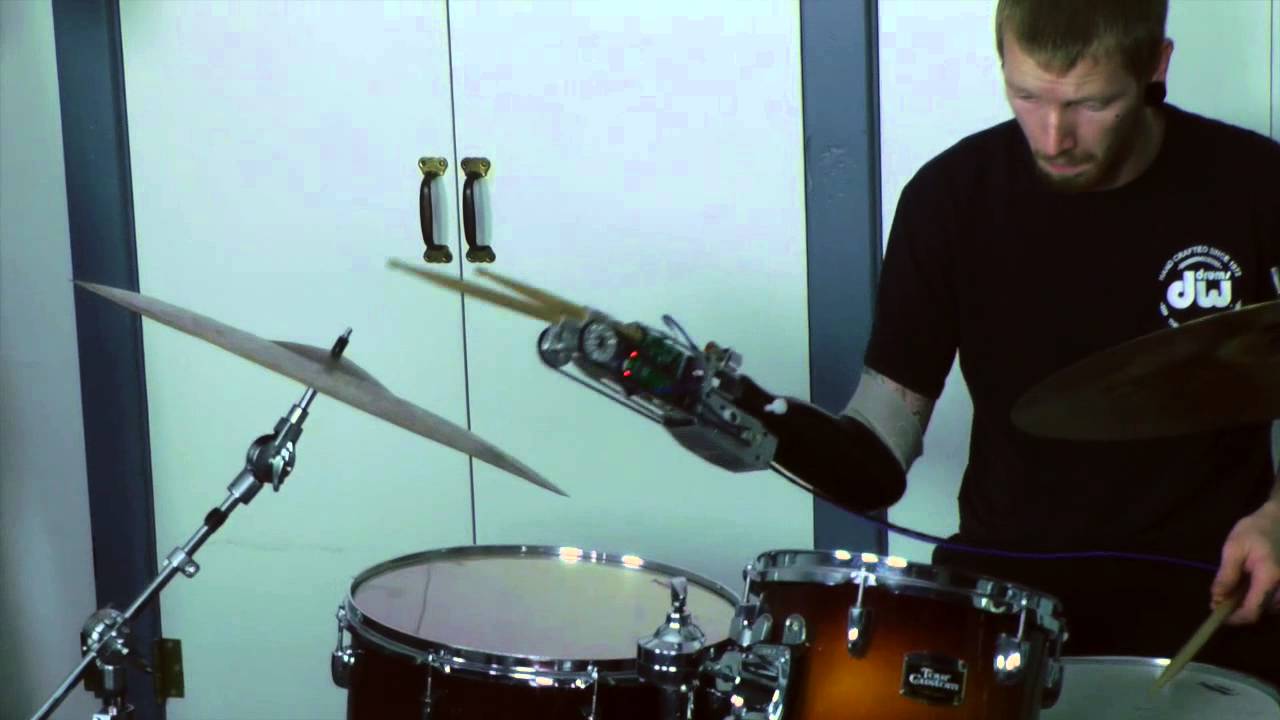 Jason Barnes // Robotic Drumming Prosthesis