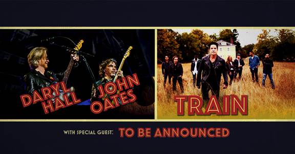 Hall and Oates with Train 2018