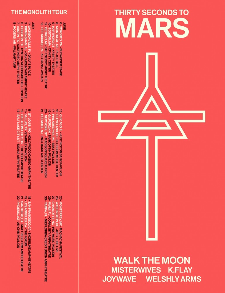 30 Seconds to Mars 2018