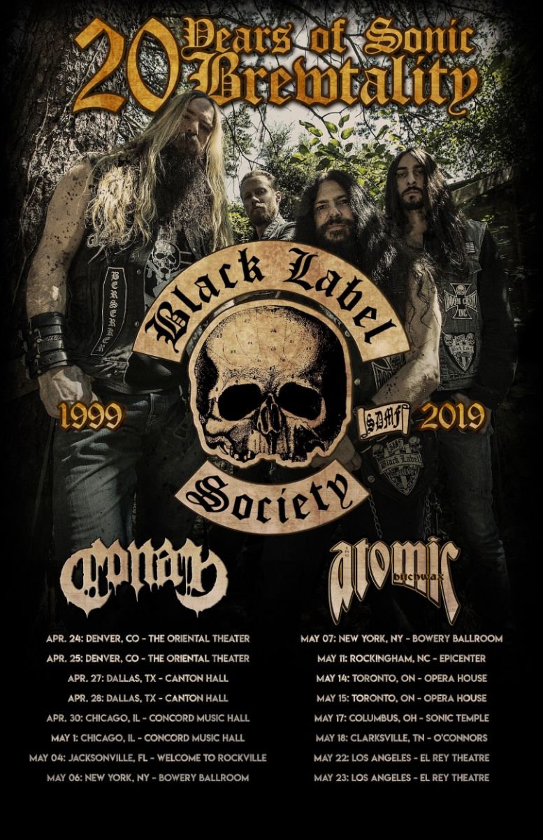 Black Label Society 2019