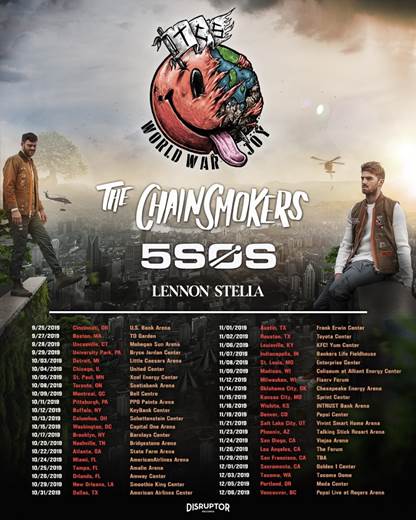 The Chainsmokers 2019