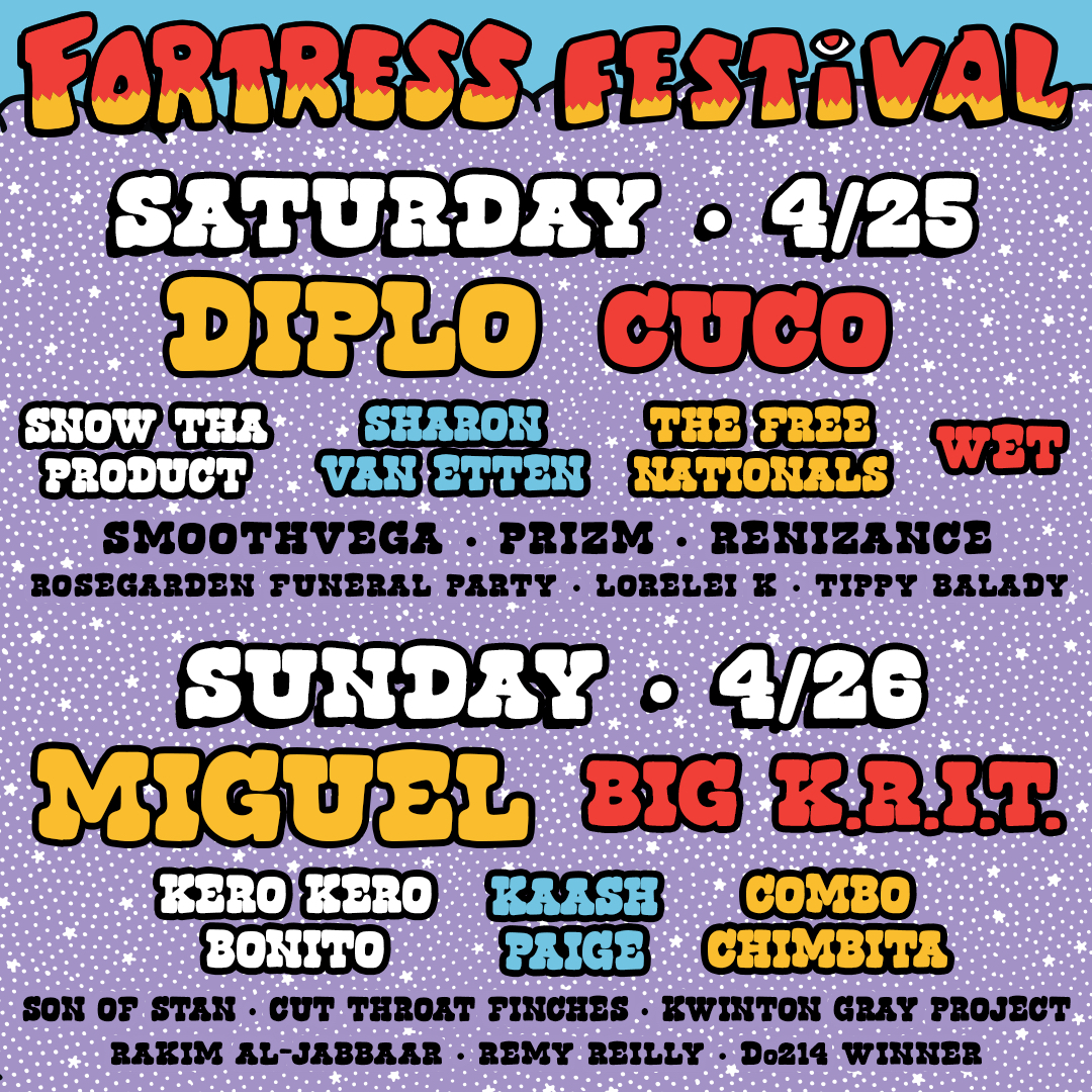 Fortress Festival Announces Daily Music Lineup & Single-Day Ticket Sale ...